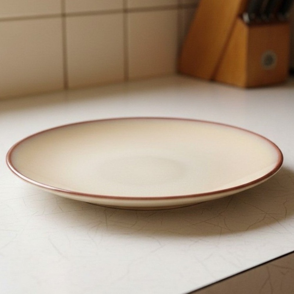 Sango Nova Brown Chop Plate #4933, Vintage‎ Stoneware Serving Platter, Serveware
